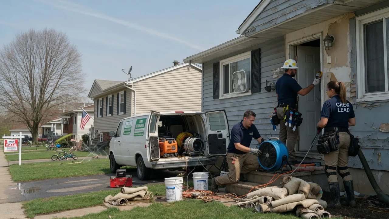 Flood Cleanup in South New Berlin, NY near me